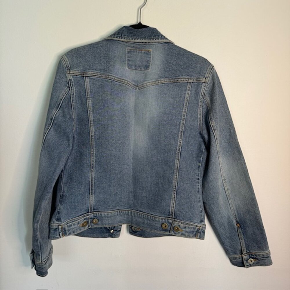 Guess Jeans Women's Denim Jacket Size Medium - Picture 2 of 6